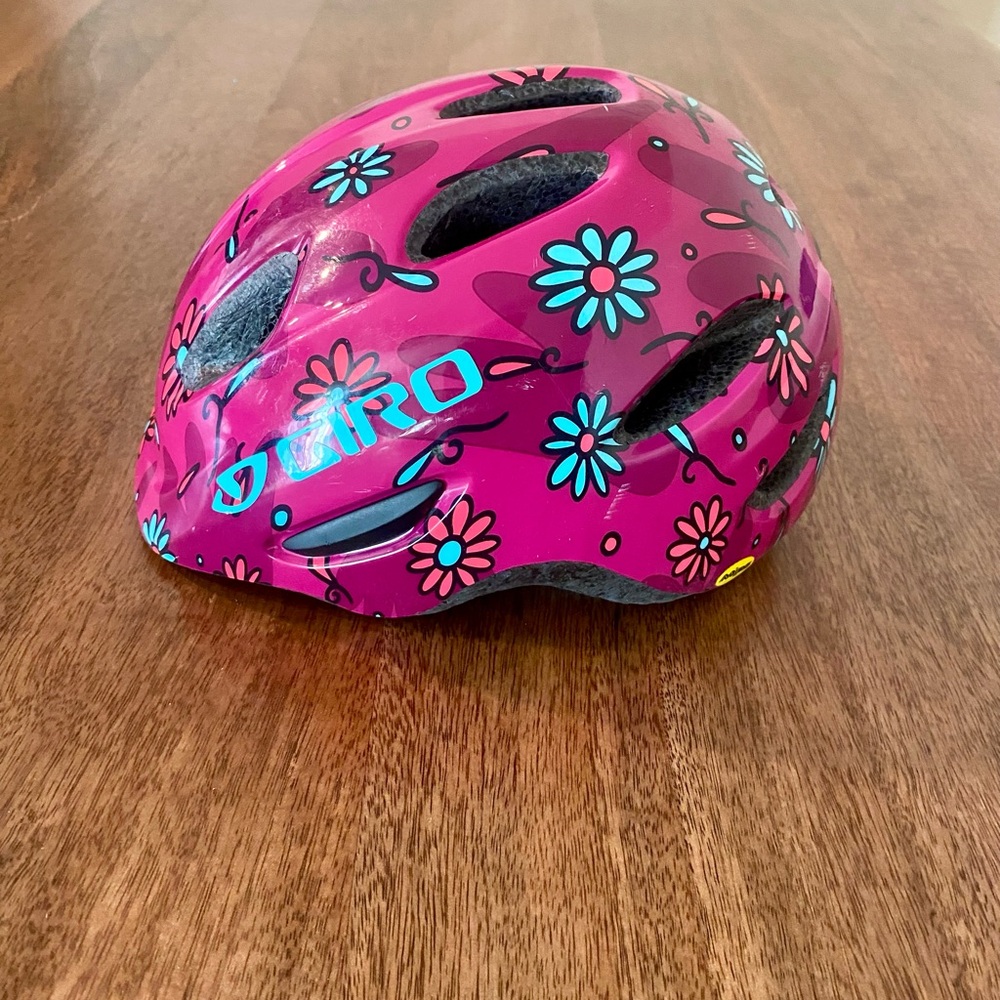 Girl Girls XS Flower Helmet